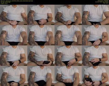 spartacozz — 31 minute Chaturbate male cam show recording, 480p, Apr 11, 2020