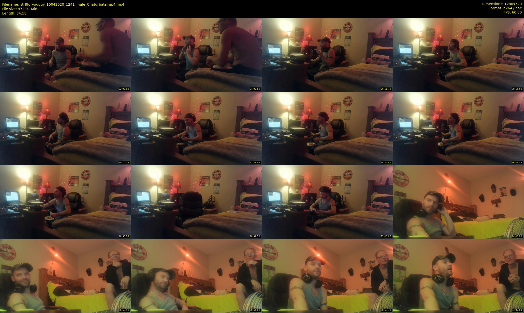 str8foryouguy — 35 minute Chaturbate male cam show recording, 720p, Apr 10, 2020