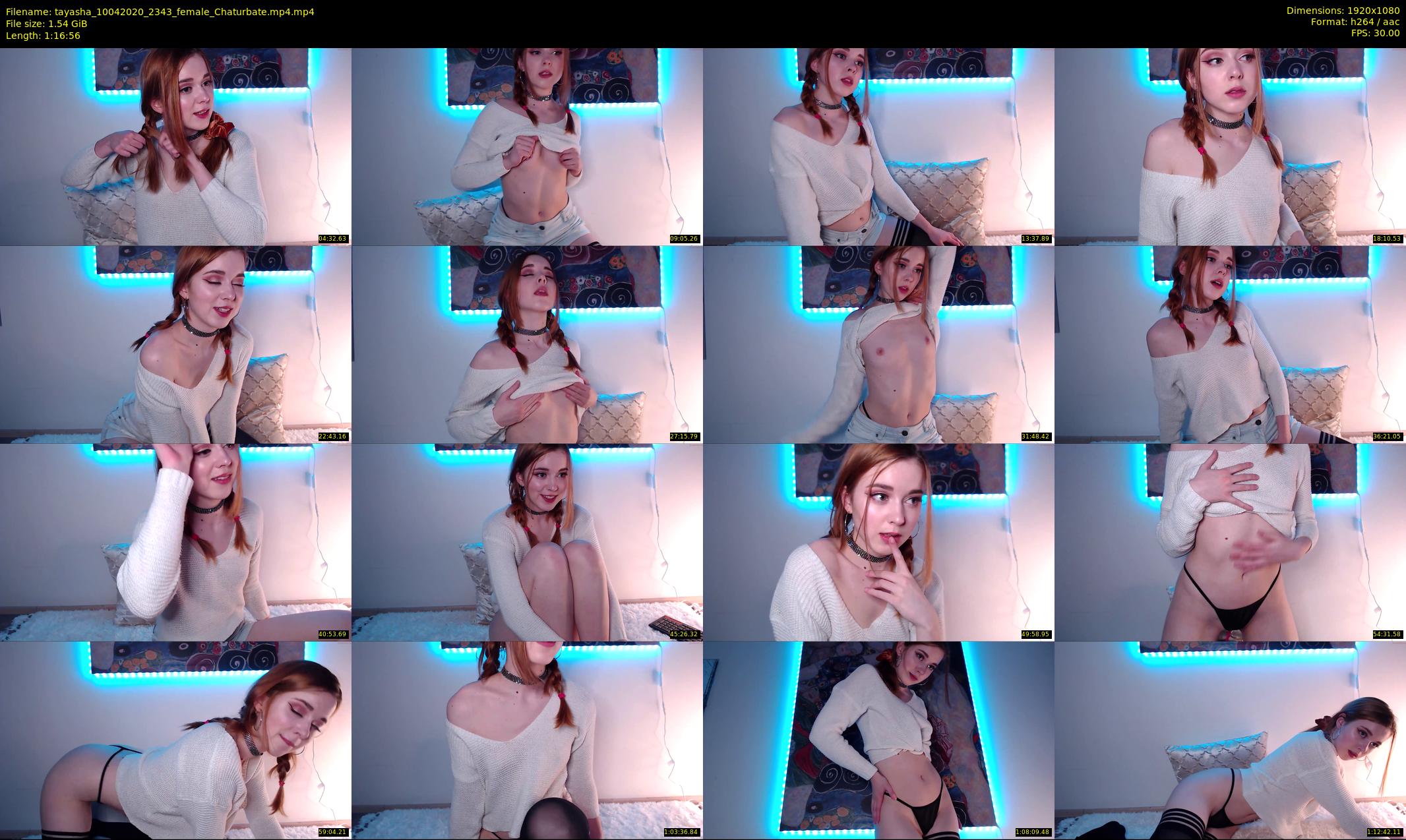 tayasha — 77 minute Chaturbate female cam show recording, 1080p, Apr 10, 2020