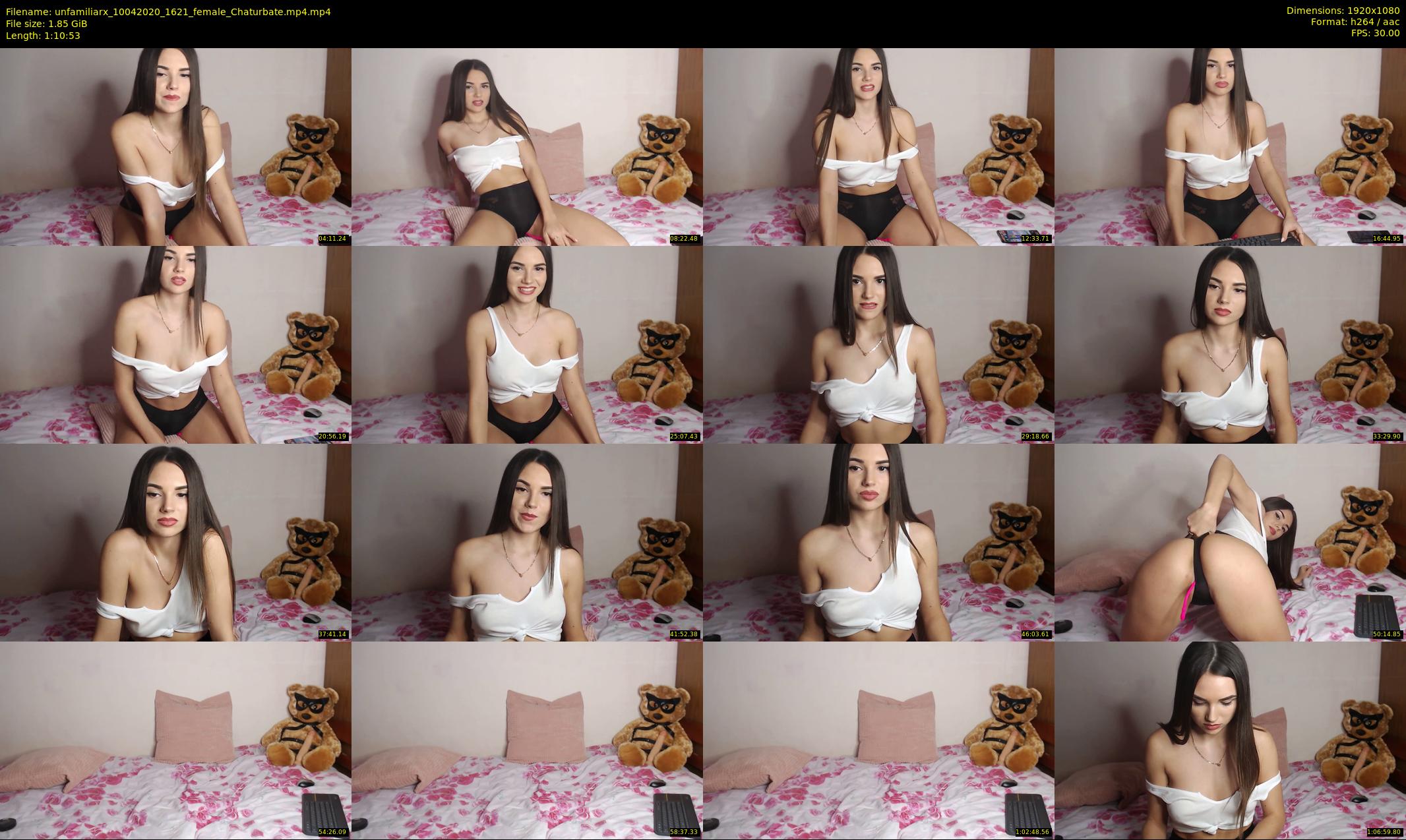 unfamiliarx — 71 minute Chaturbate female cam show recording, 1080p, Apr 10, 2020