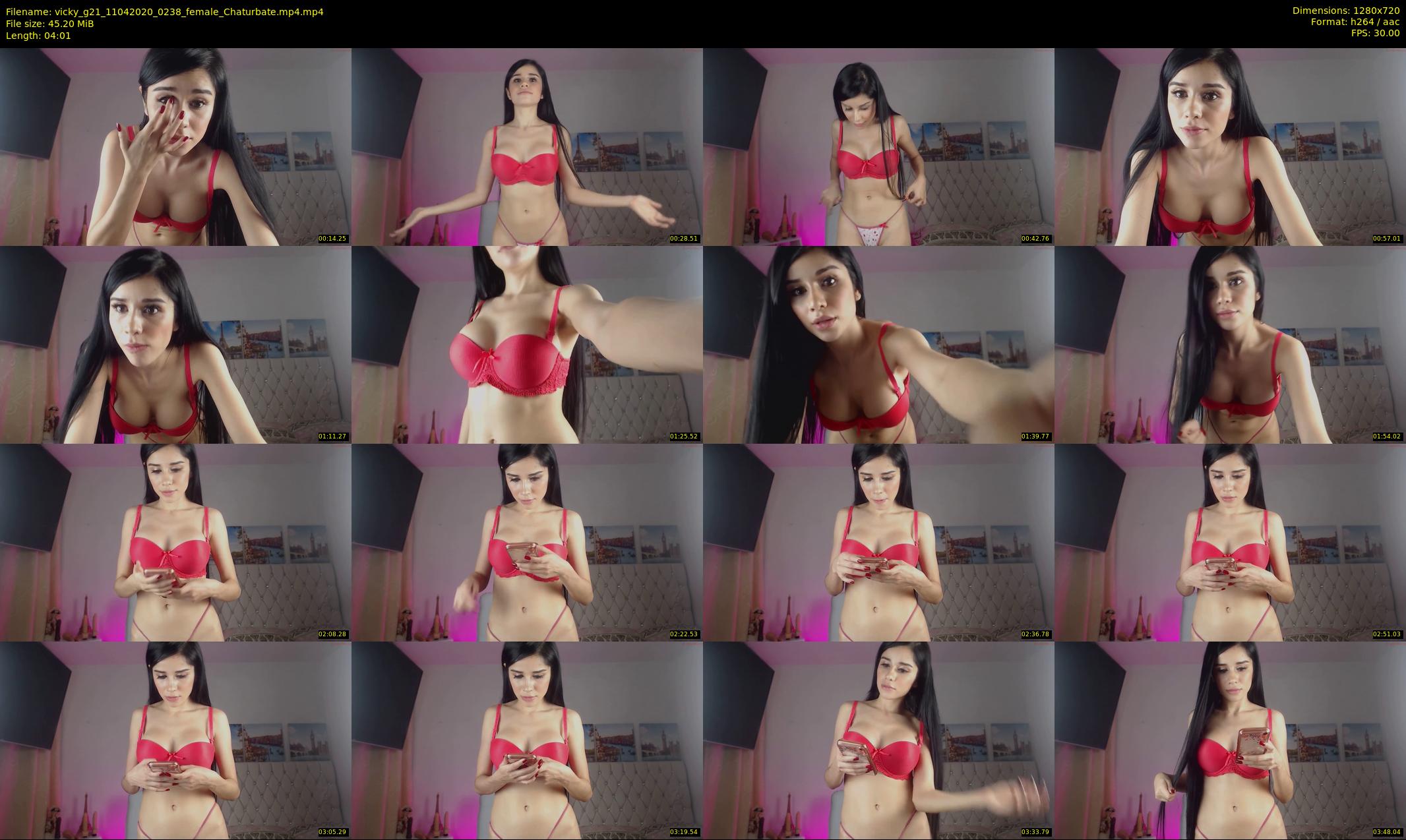 vicky_g21 — 5 minute Chaturbate female cam show recording, 720p, Apr 11, 2020