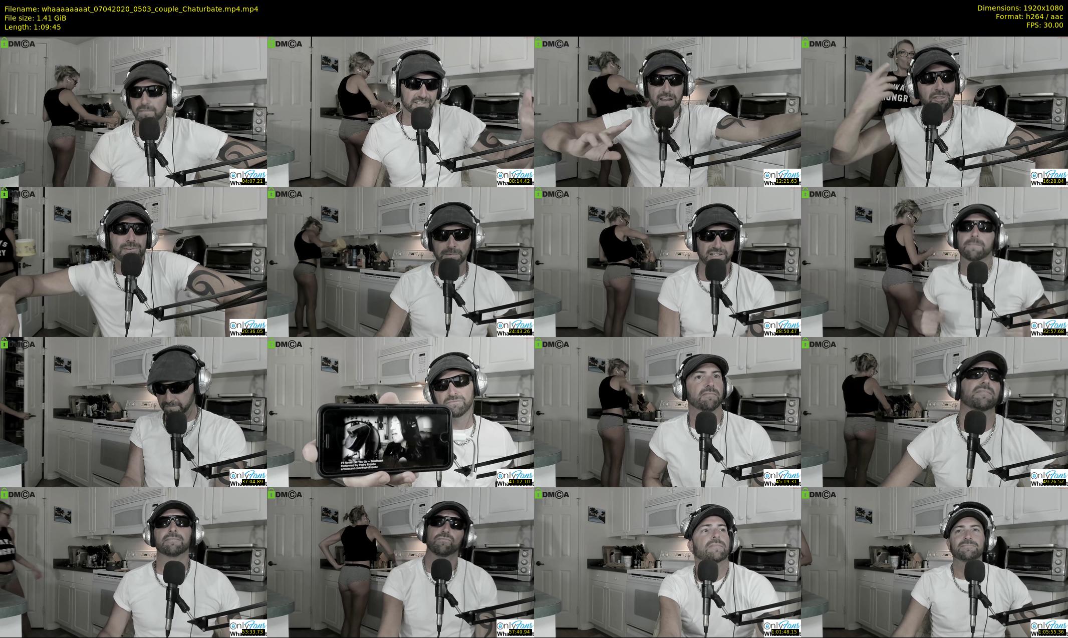 whaaaaaaaat — 70 minute Chaturbate couple cam show recording, 1080p, Apr 7, 2020