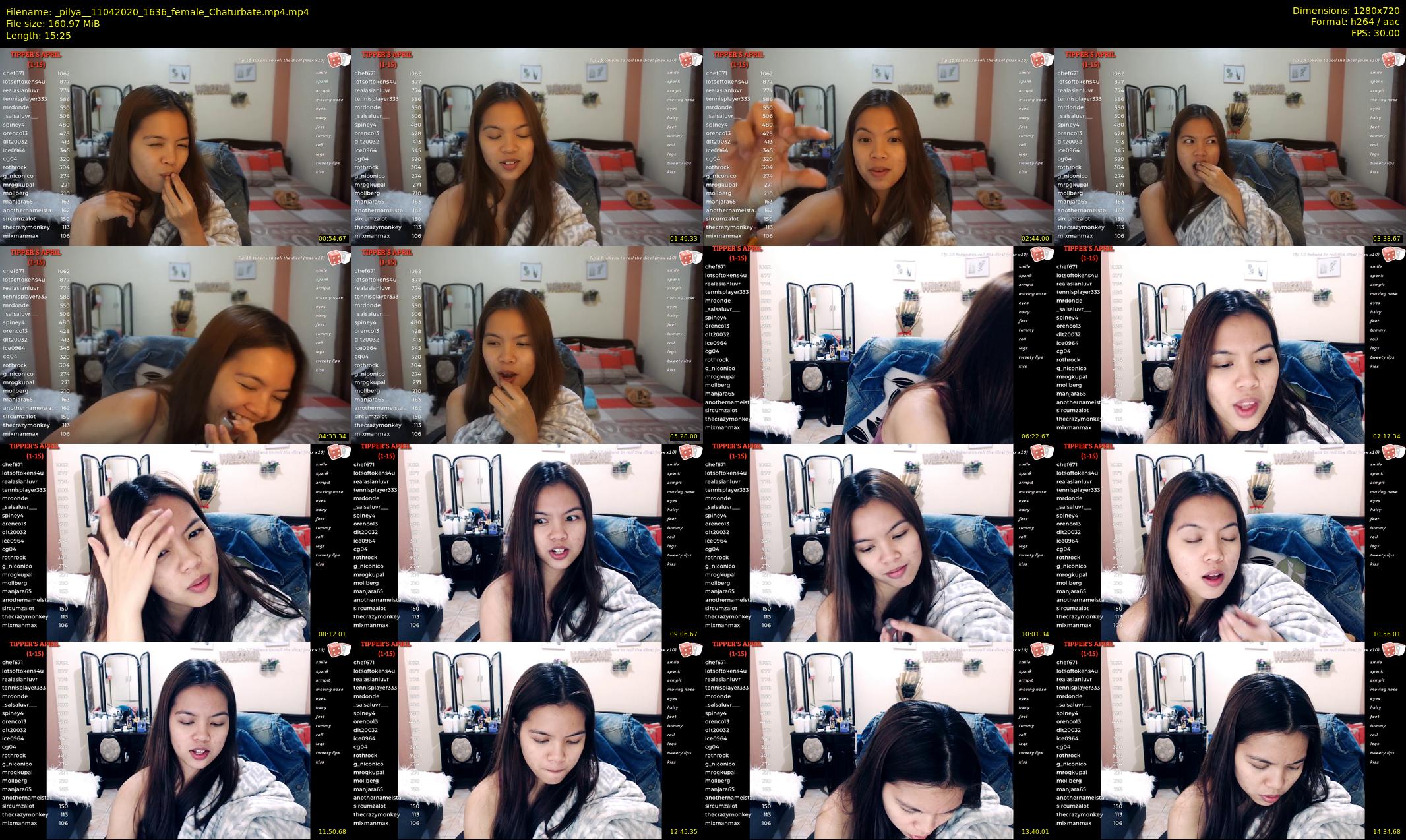 _pilya_ — 16 minute Chaturbate female cam show recording, 720p, Apr 11, 2020