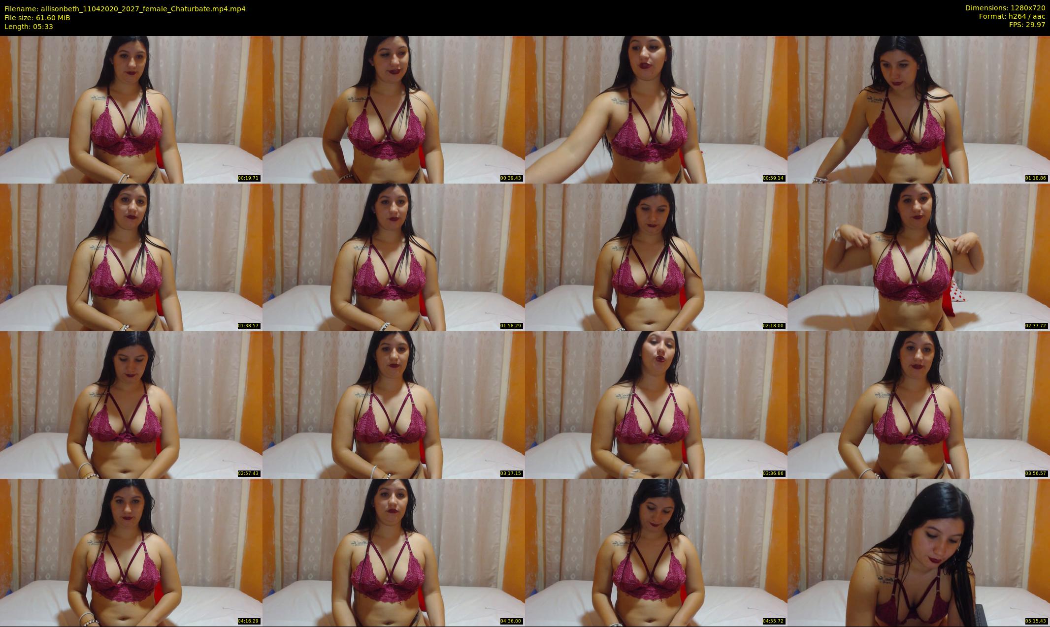 allisonbeth — 6 minute Chaturbate female cam show recording, 720p, Apr 11, 2020