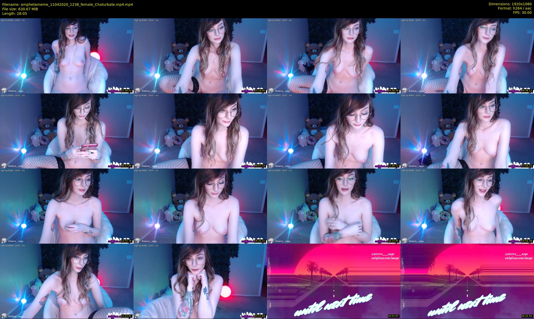 amphetameme — 29 minute Chaturbate female cam show recording, 1080p, Apr 11, 2020