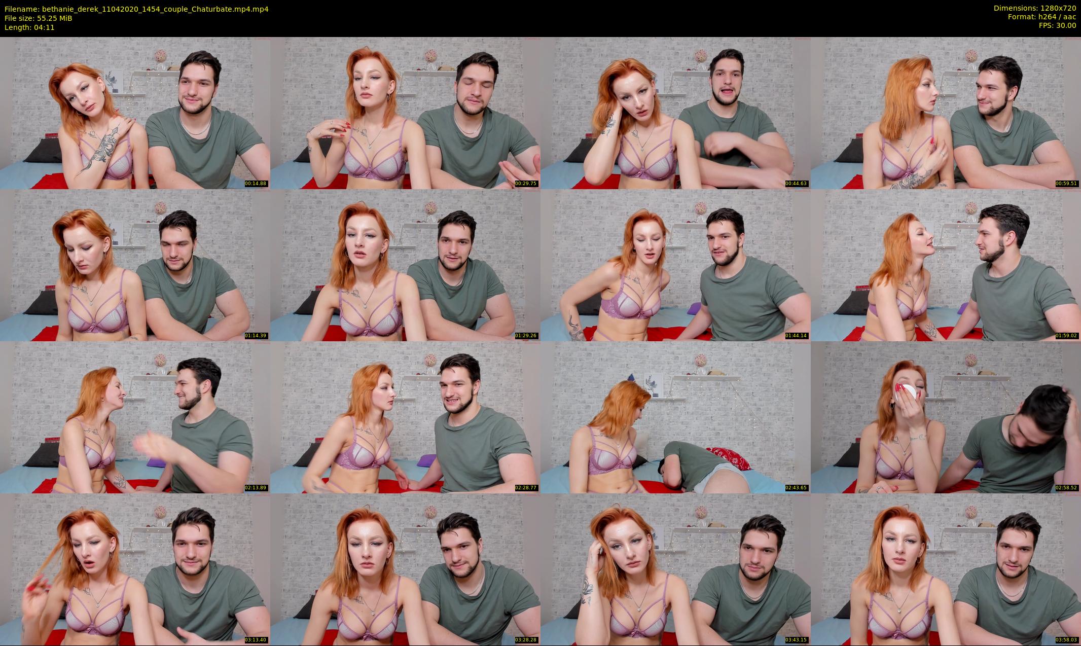 bethanie_derek — 5 minute Chaturbate couple cam show recording, 720p, Apr 11, 2020