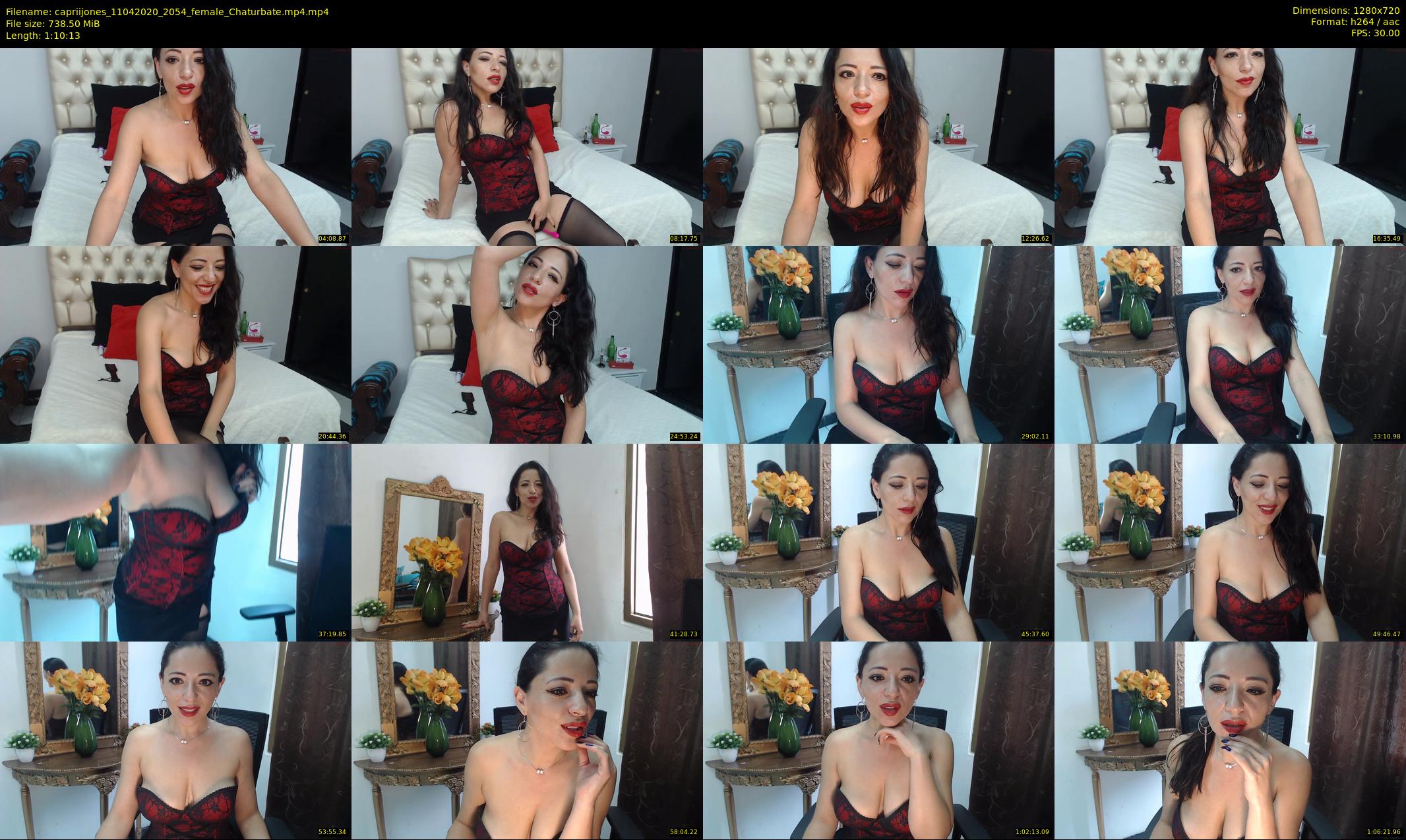capriijones — 71 minute Chaturbate female cam show recording, 720p, Apr 11, 2020