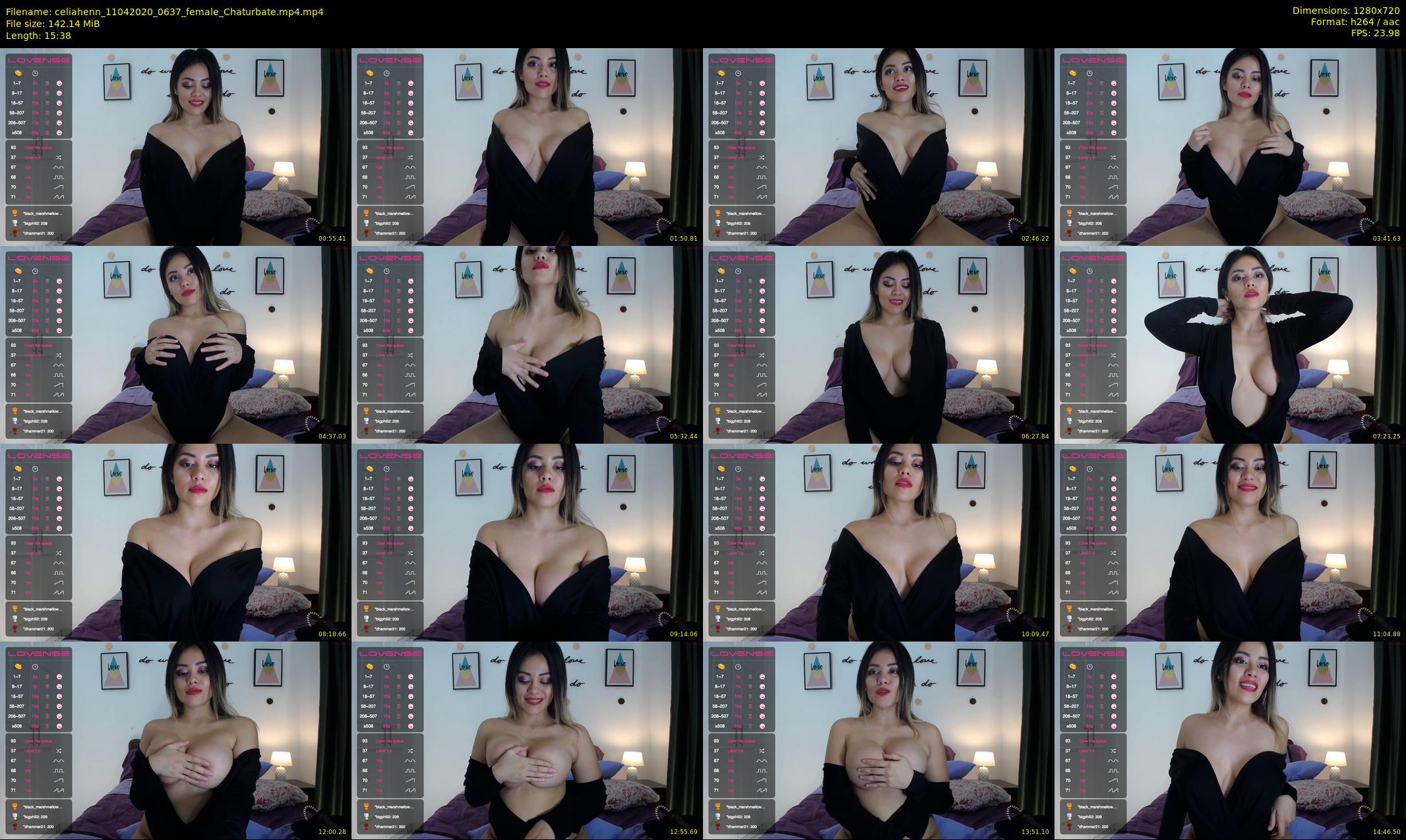 celiahenn — 16 minute Chaturbate female cam show recording, 720p, Apr 11, 2020