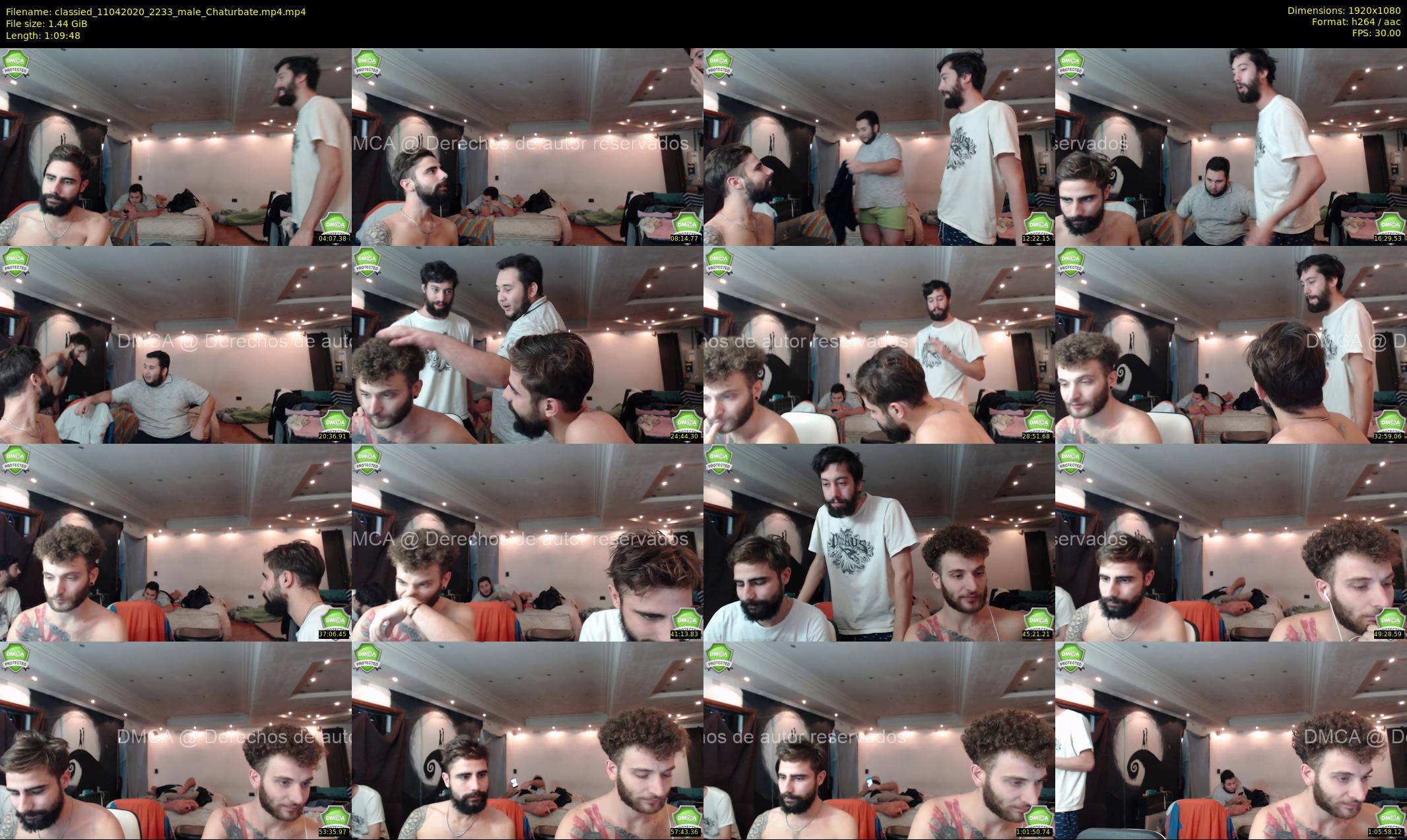 classied — 70 minute Chaturbate male cam show recording, 1080p, Apr 11, 2020