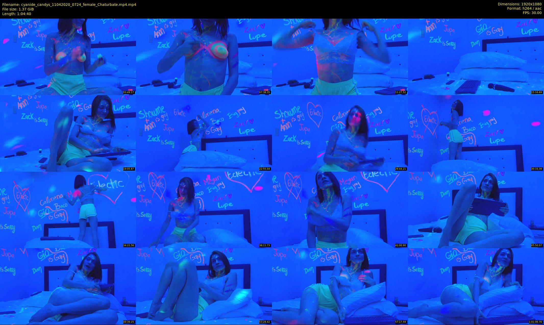 cyanide_candys — 65 minute Chaturbate female cam show recording, 1080p, Apr 11, 2020