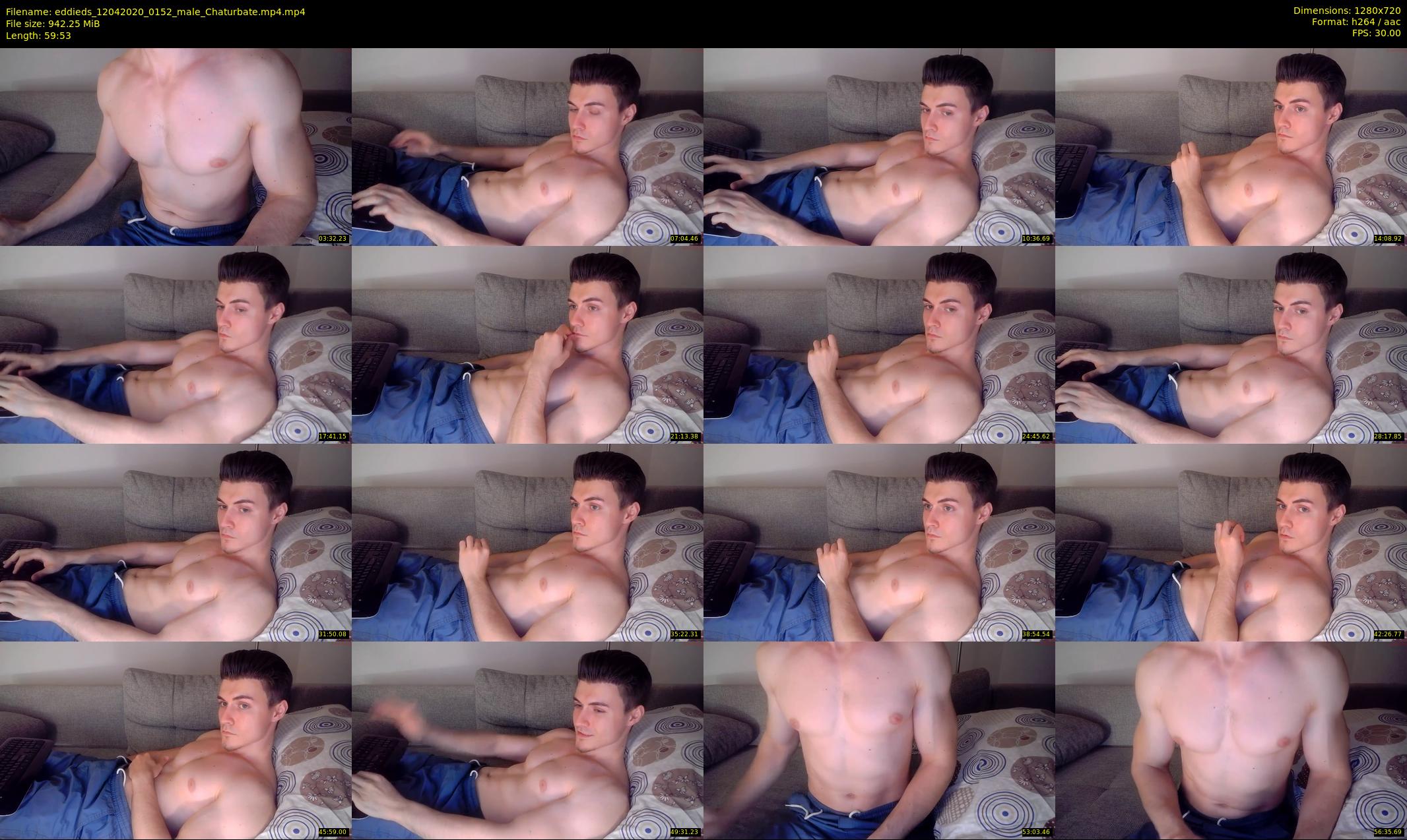 eddieds — 60 minute Chaturbate male cam show recording, 720p, Apr 12, 2020