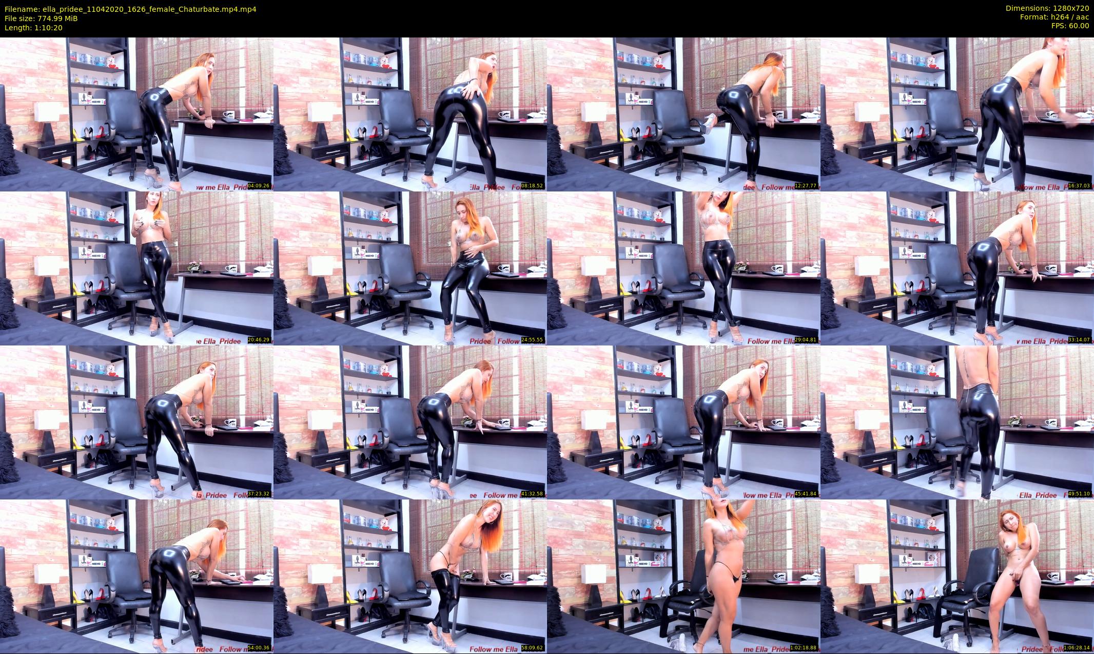 ella_pridee — 71 minute Chaturbate female cam show recording, 720p, Apr 11, 2020