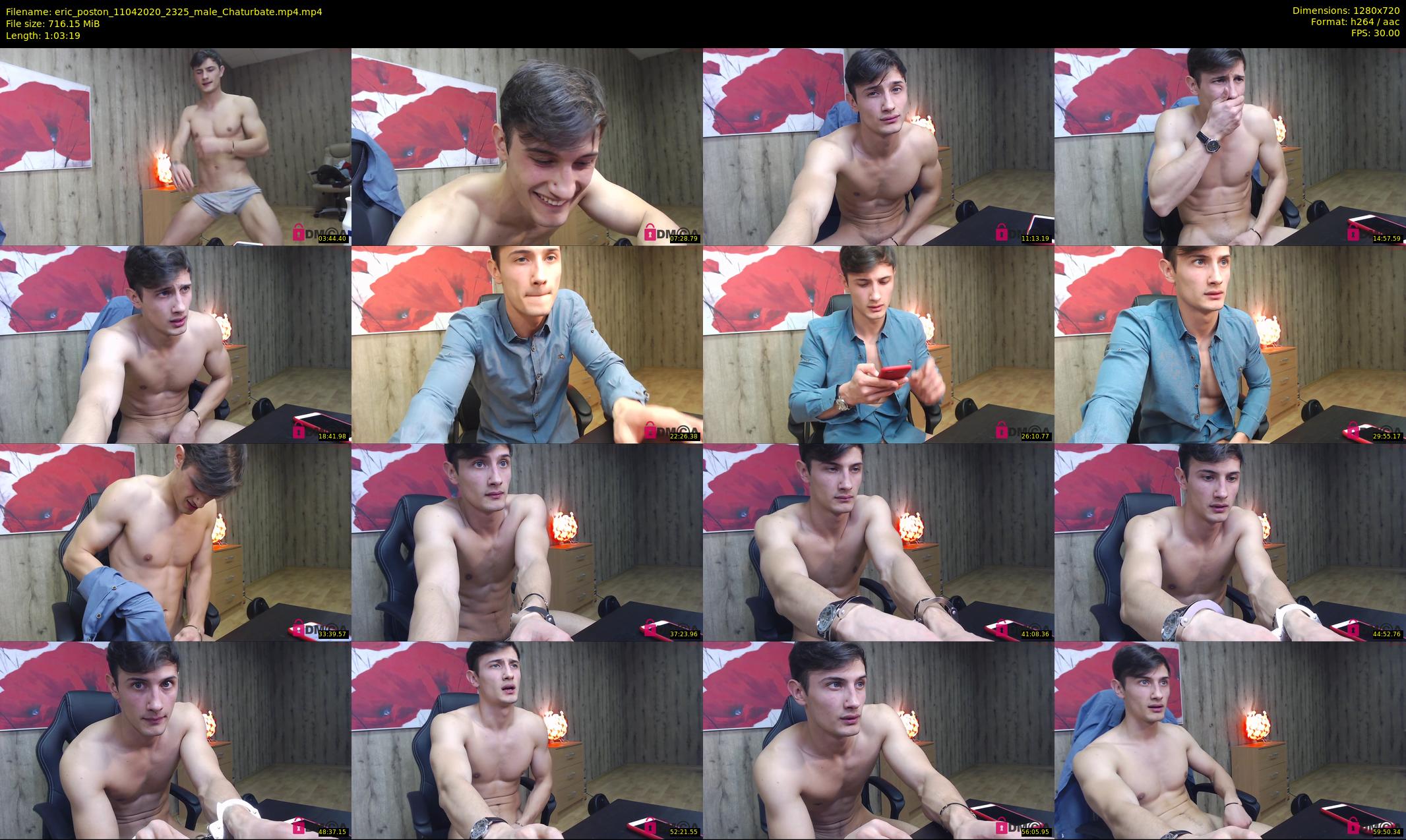 eric_poston — 64 minute Chaturbate male cam show recording, 720p, Apr 11, 2020
