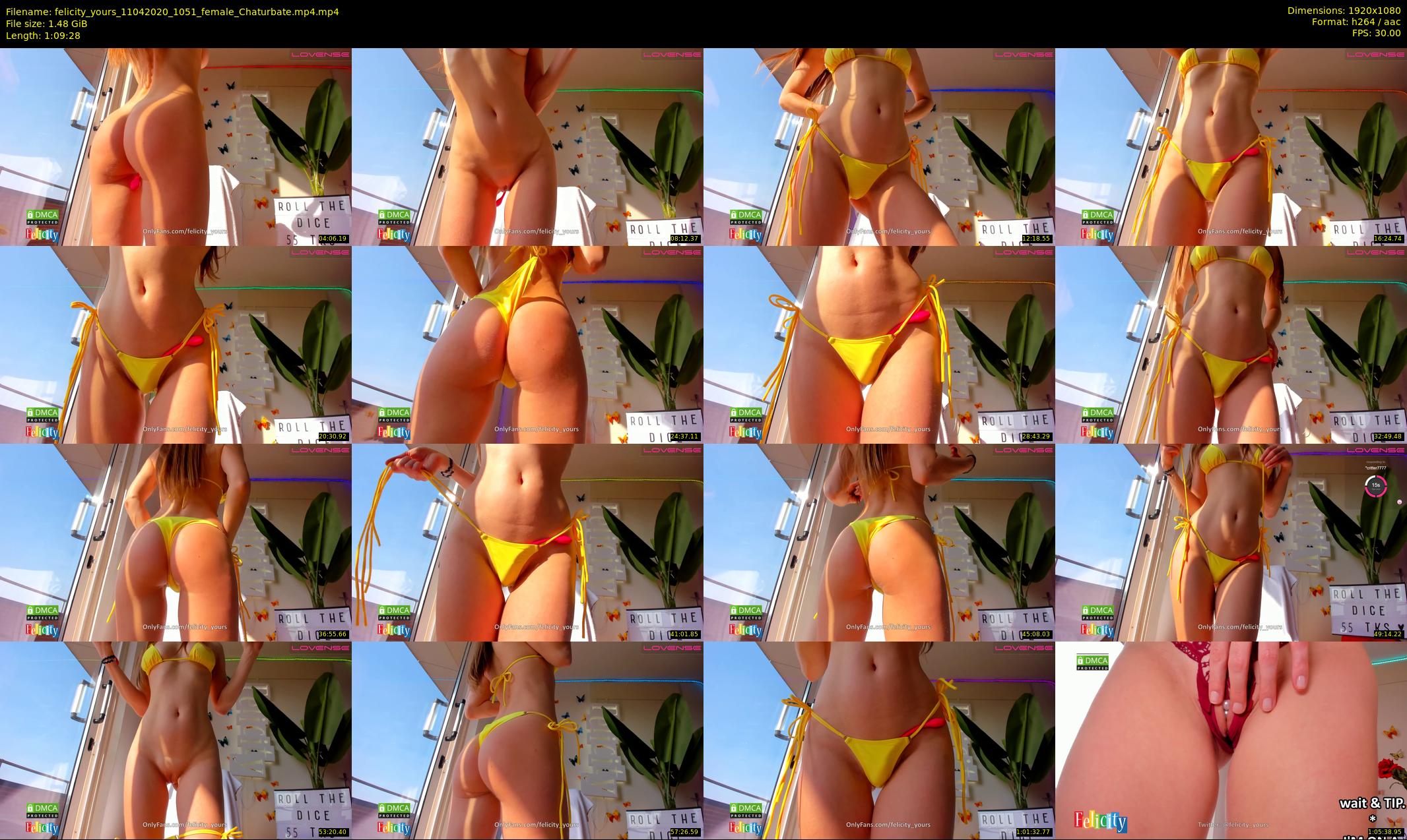 felicity_yours — 70 minute Chaturbate female cam show recording, 1080p, Apr 11, 2020