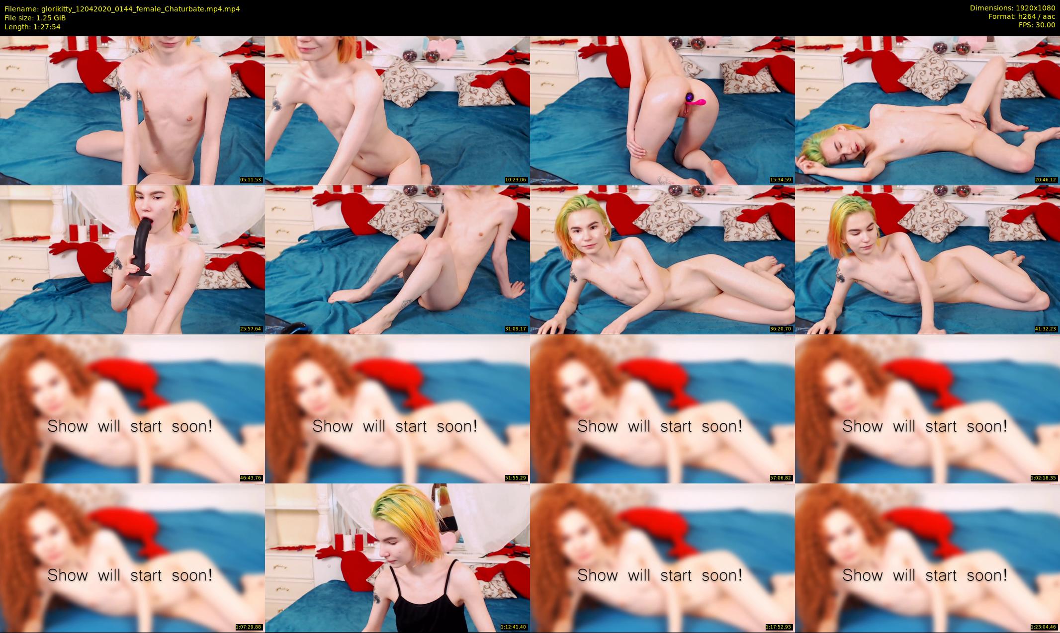 glorikitty — 88 minute Chaturbate female cam show recording, 1080p, Apr 12, 2020
