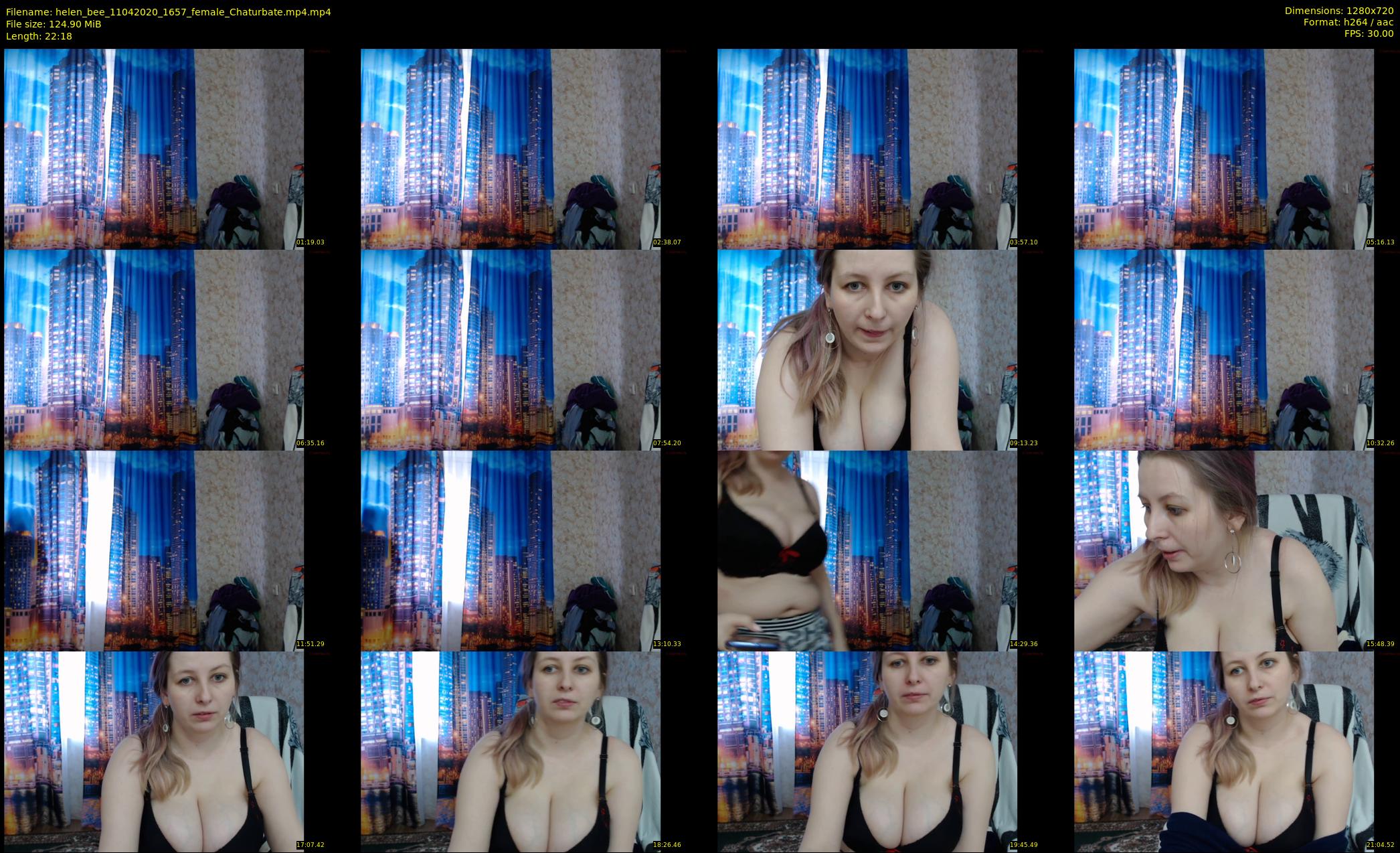 helen_bee — 23 minute Chaturbate female cam show recording, 720p, Apr 11, 2020