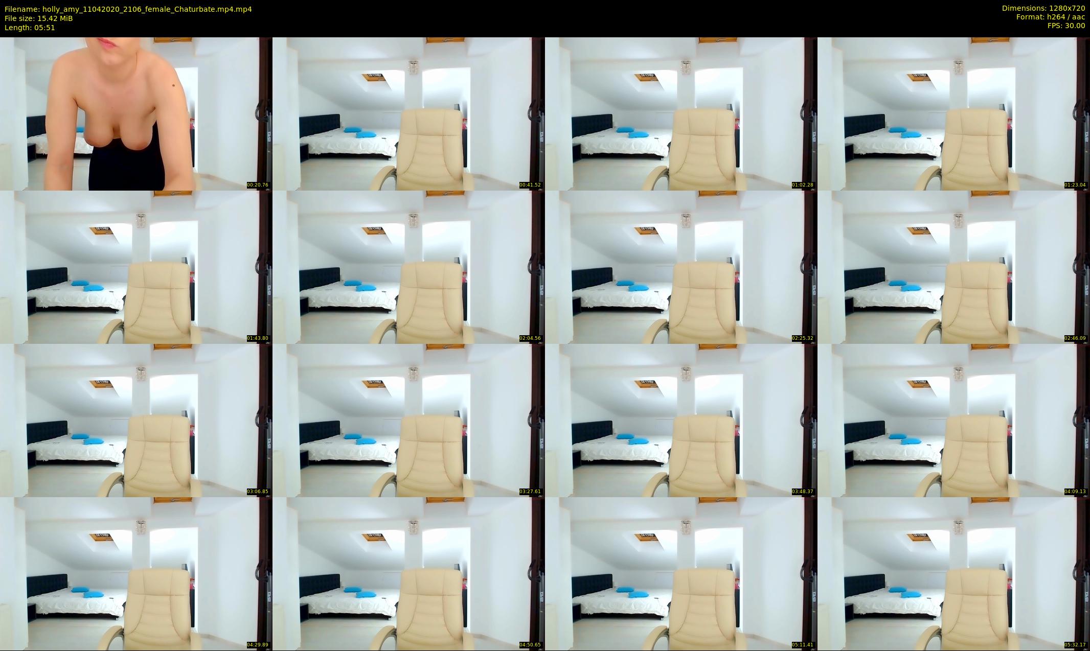 holly_amy — 6 minute Chaturbate couple cam show recording, 720p, Apr 11, 2020