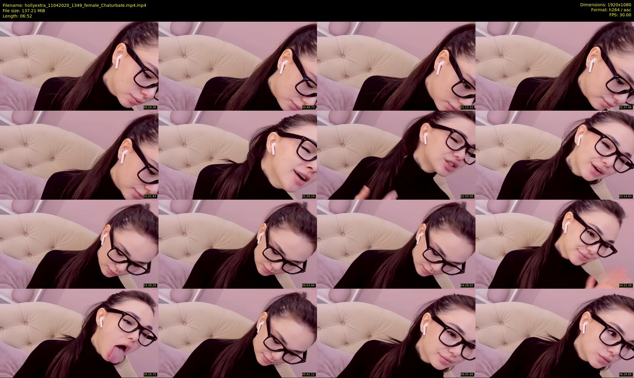hollyextra — 7 minute Chaturbate female cam show recording, 1080p, Apr 11, 2020