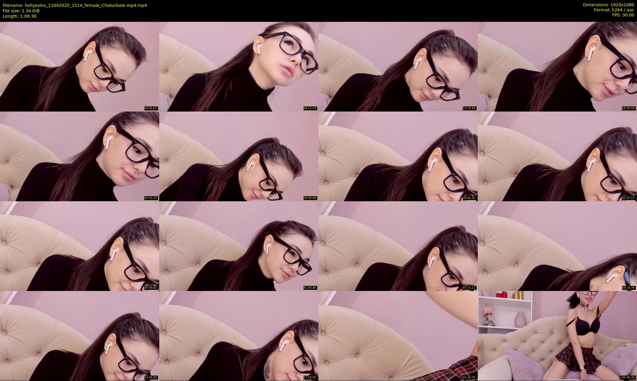 hollyextra — 70 minute Chaturbate female cam show recording, 1080p, Apr 11, 2020