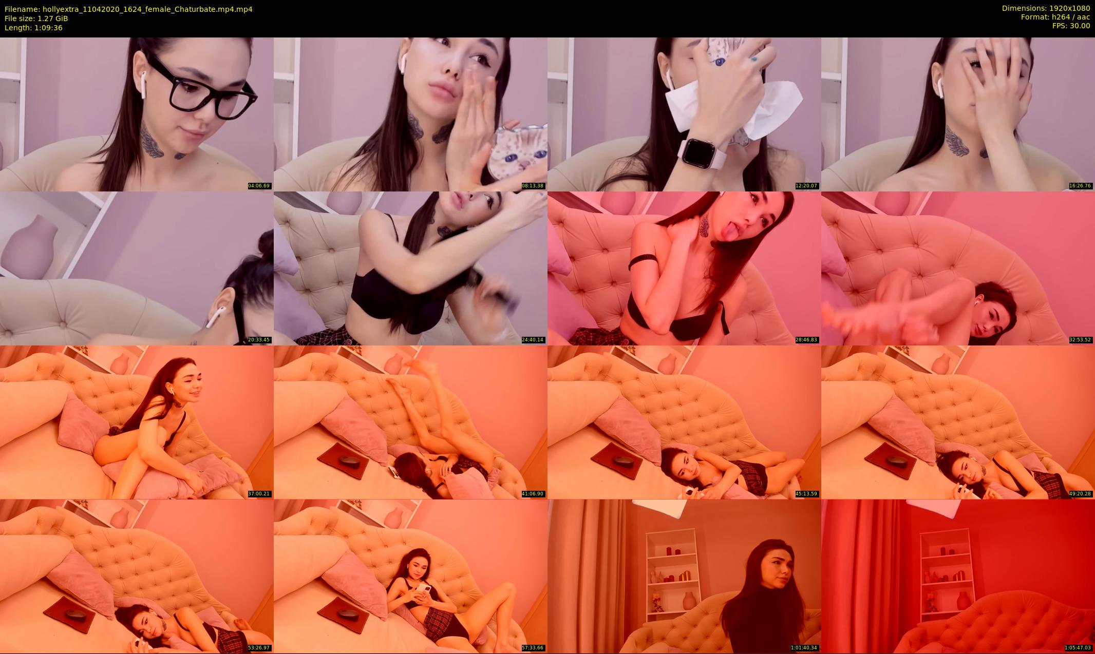 hollyextra — 70 minute Chaturbate female cam show recording, 1080p, Apr 11, 2020