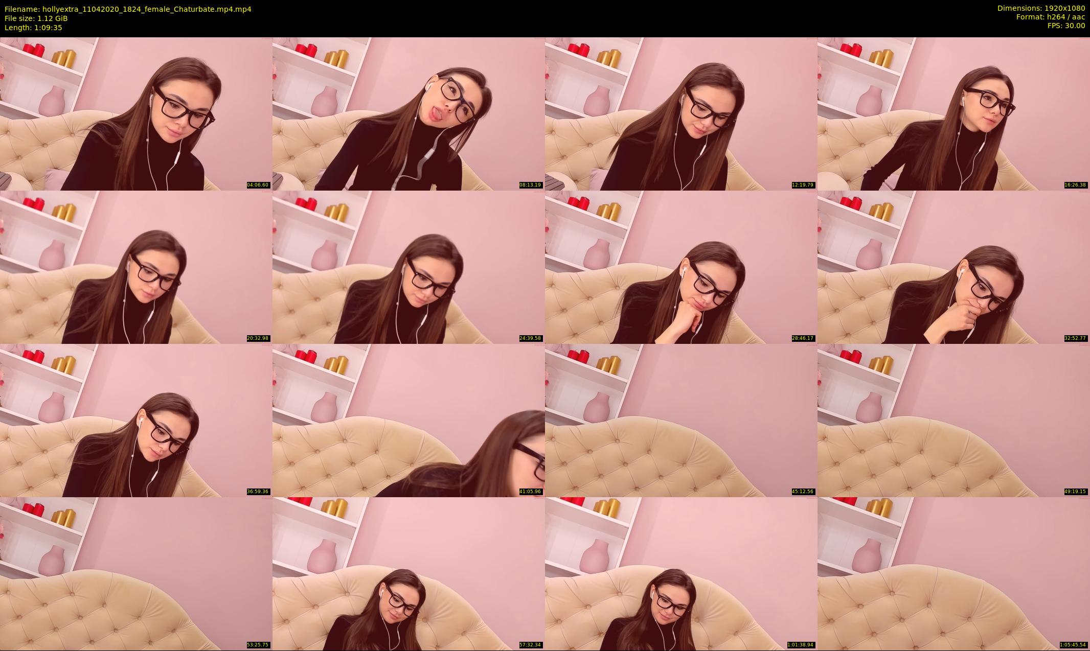hollyextra — 70 minute Chaturbate female cam show recording, 1080p, Apr 11, 2020