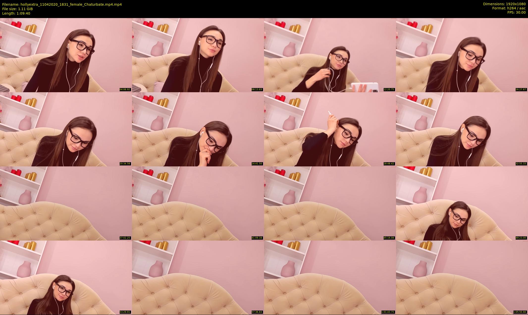 hollyextra — 70 minute Chaturbate female cam show recording, 1080p, Apr 11, 2020