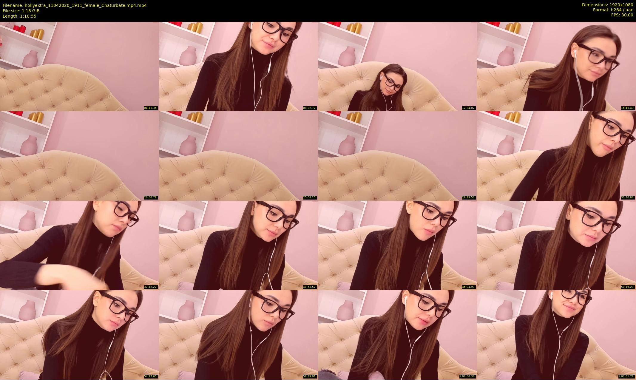 hollyextra — 71 minute Chaturbate female cam show recording, 1080p, Apr 11, 2020