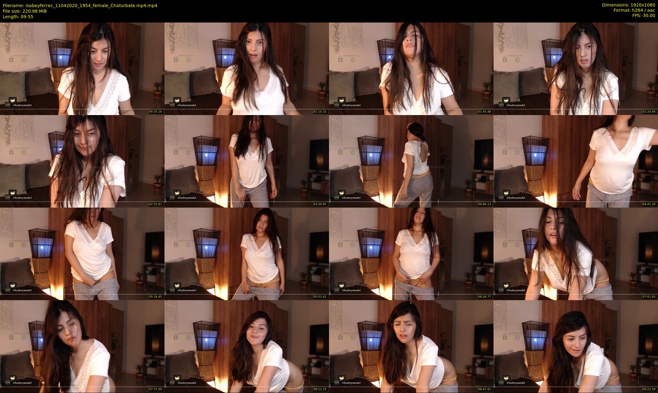 isabeyferrec — 10 minute Chaturbate female cam show recording, 1080p, Apr 11, 2020