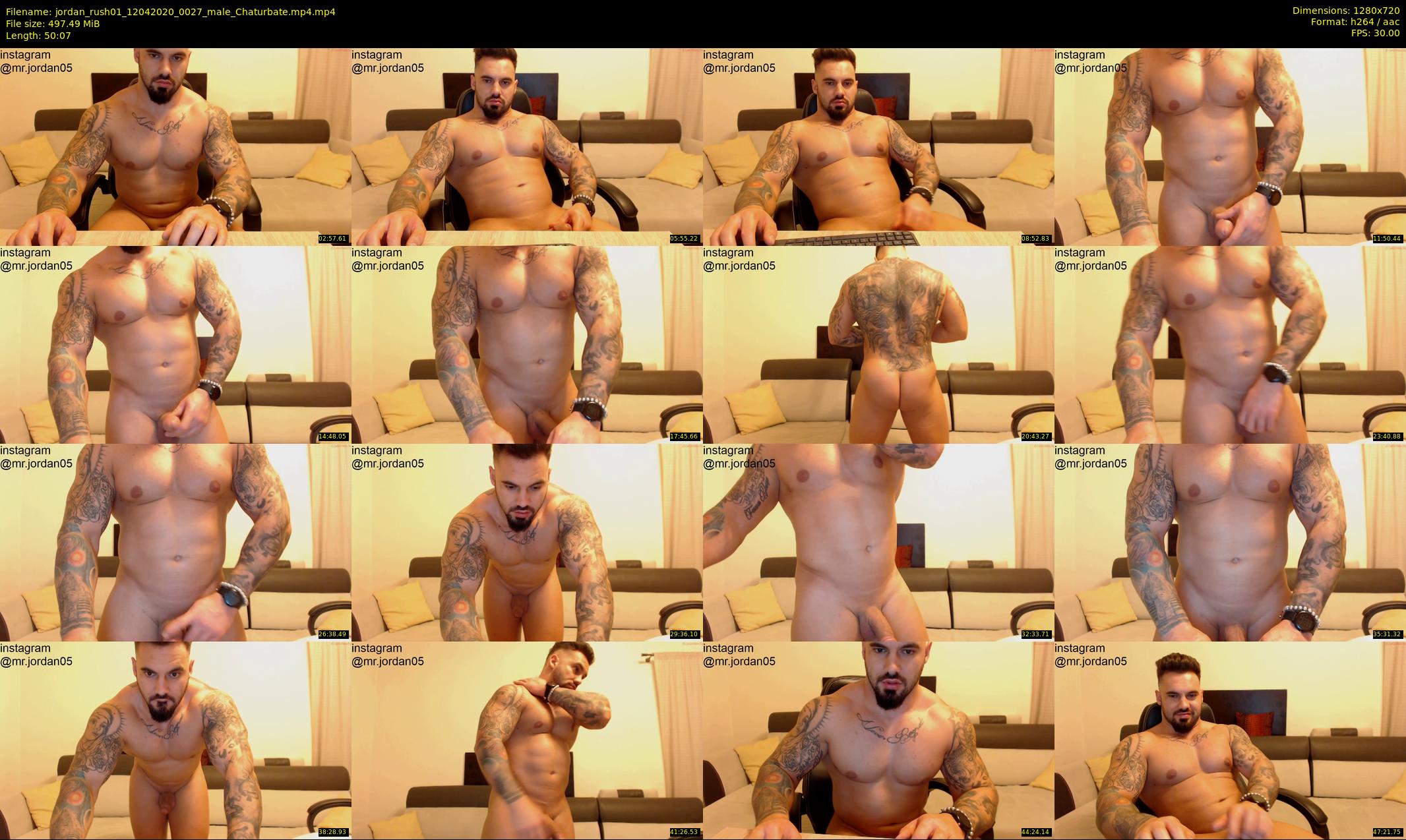 jordan_rush01 — 51 minute Chaturbate male cam show recording, 720p, Apr 12, 2020