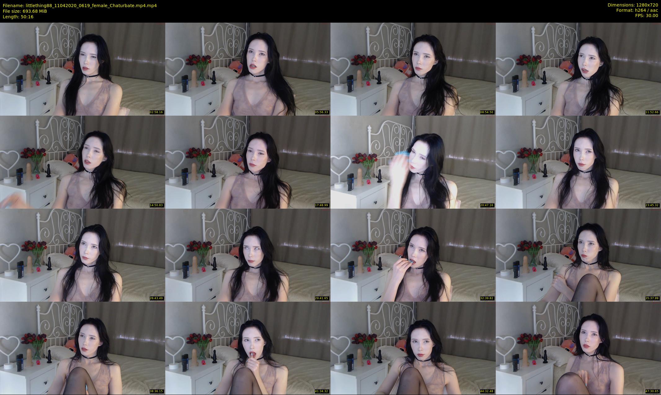 littlething88 — 51 minute Chaturbate female cam show recording, 720p, Apr 11, 2020
