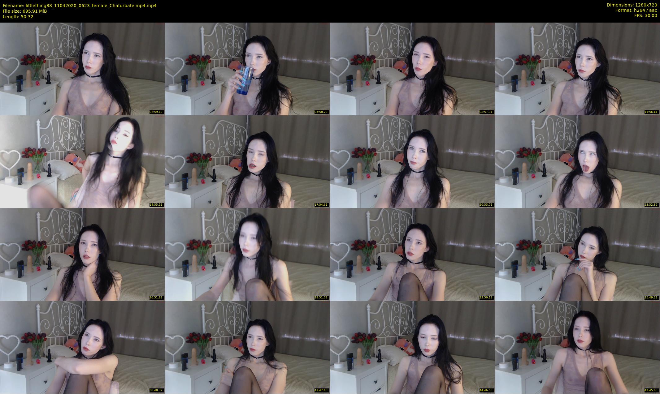 littlething88 — 51 minute Chaturbate female cam show recording, 720p, Apr 11, 2020