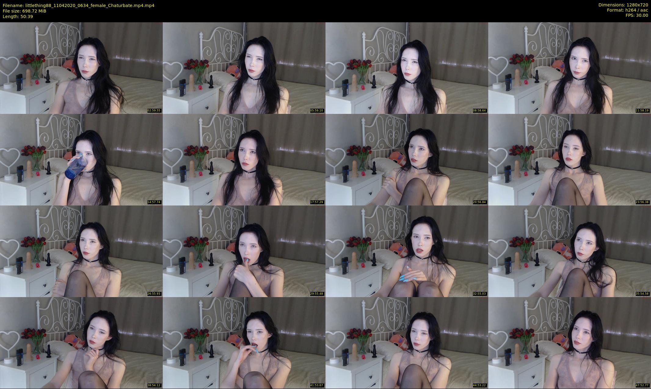 littlething88 — 51 minute Chaturbate female cam show recording, 720p, Apr 11, 2020