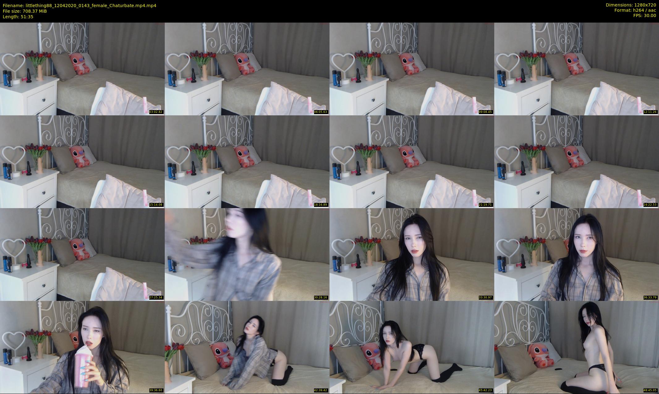 littlething88 — 52 minute Chaturbate female cam show recording, 720p, Apr 12, 2020