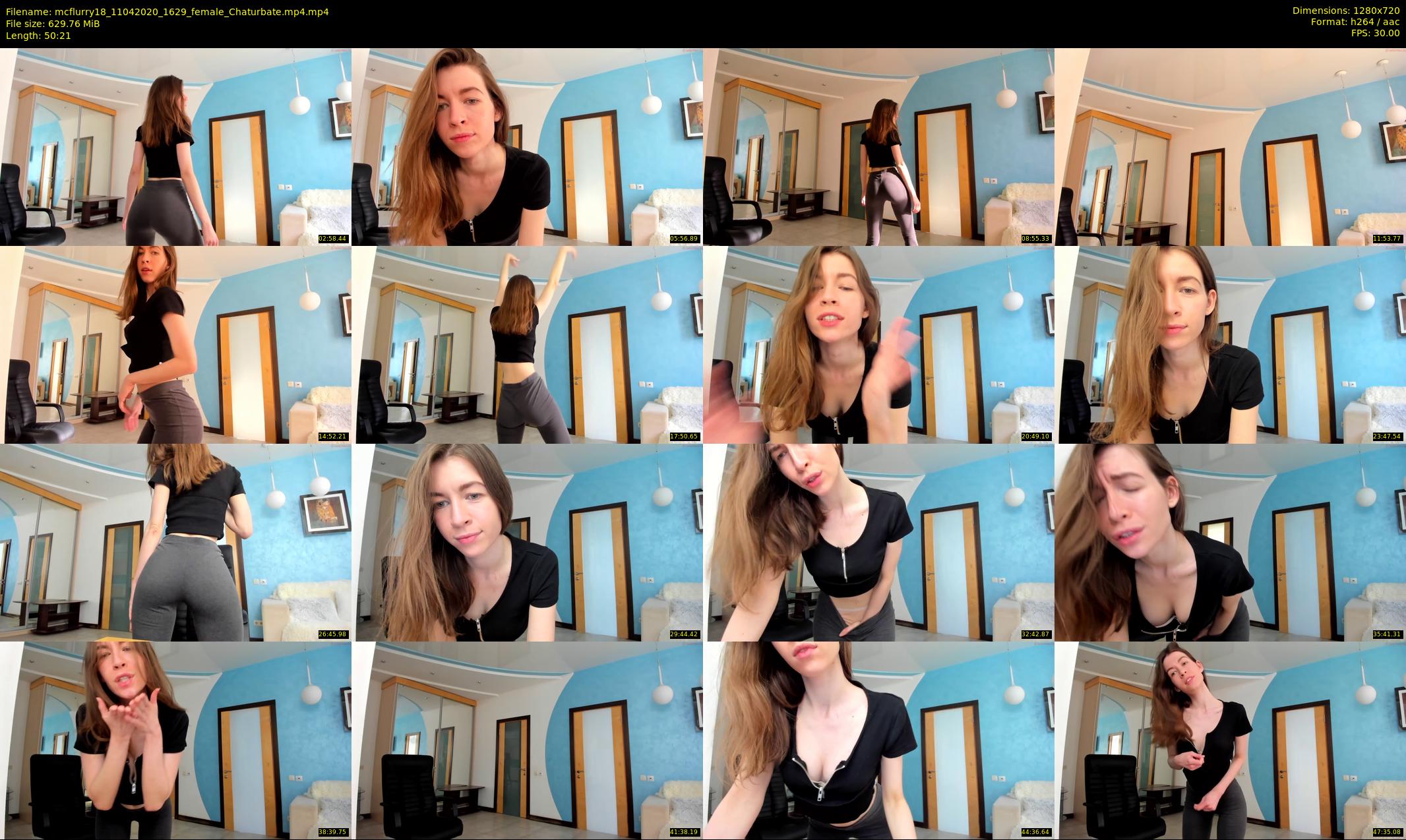 mcflurry18 — 51 minute Chaturbate female cam show recording, 720p, Apr 11, 2020