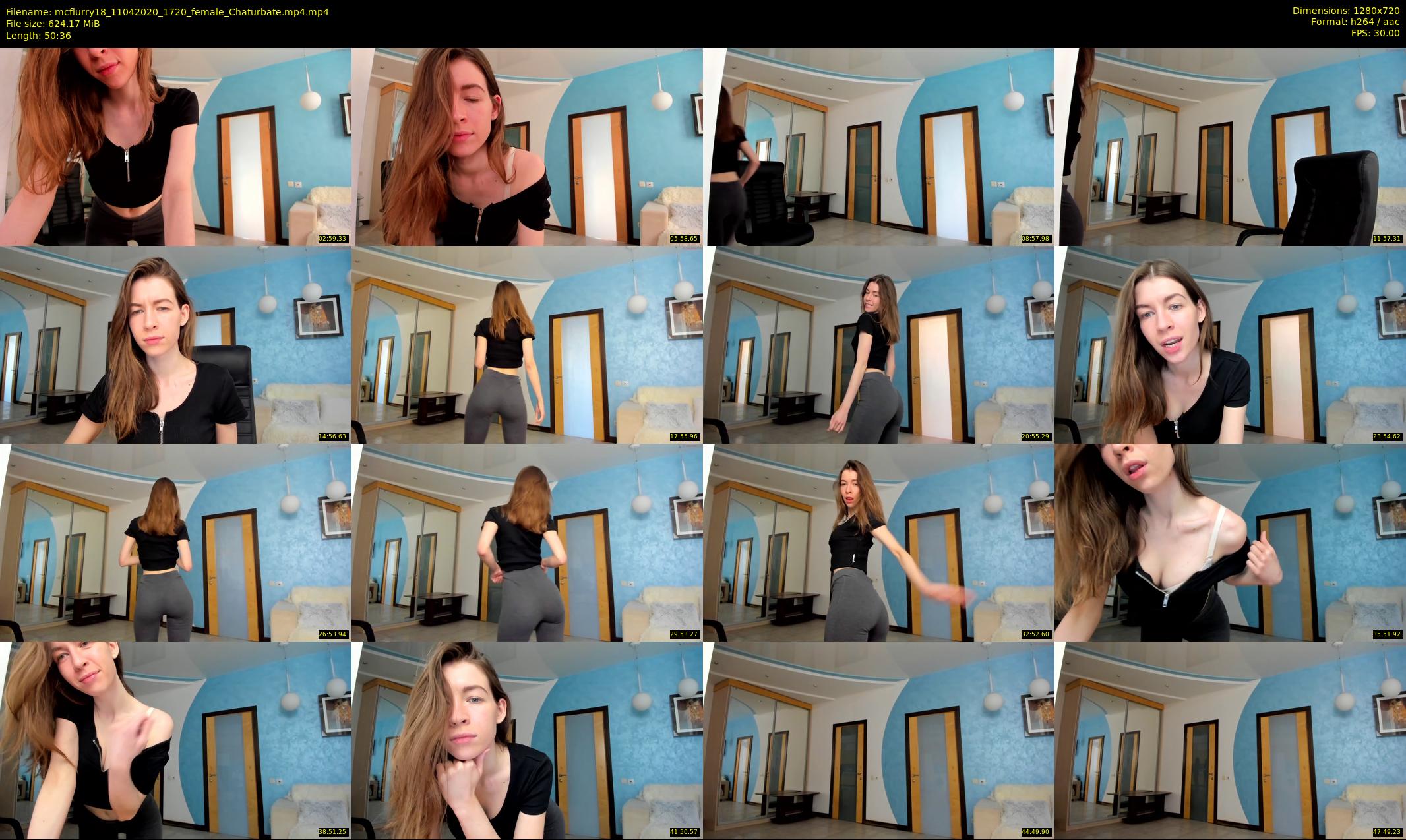 mcflurry18 — 51 minute Chaturbate female cam show recording, 720p, Apr 11, 2020