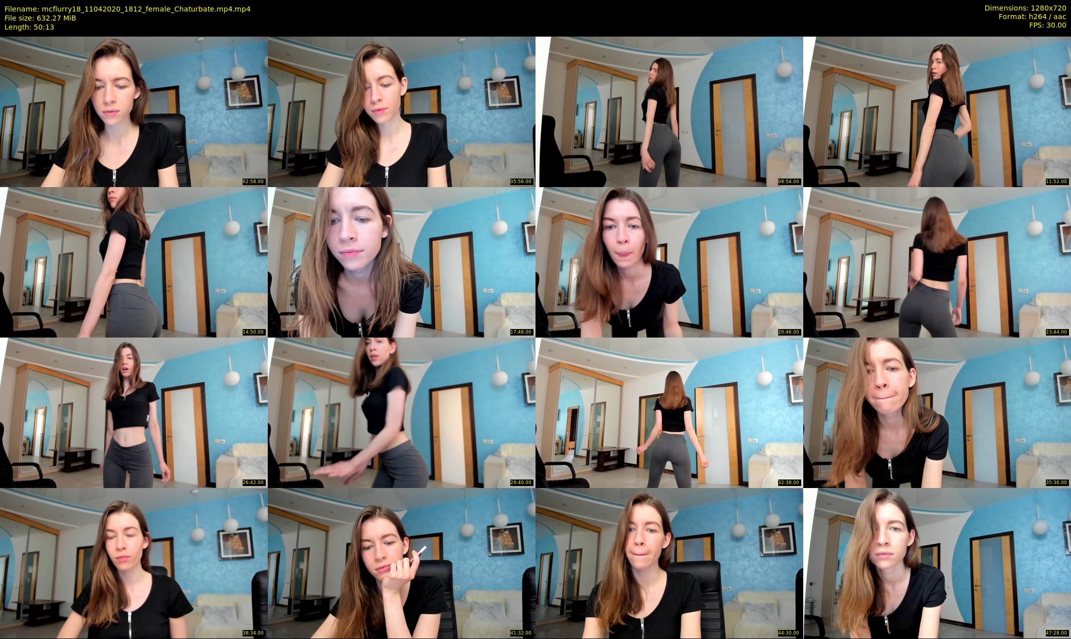 mcflurry18 — 51 minute Chaturbate female cam show recording, 720p, Apr 11, 2020