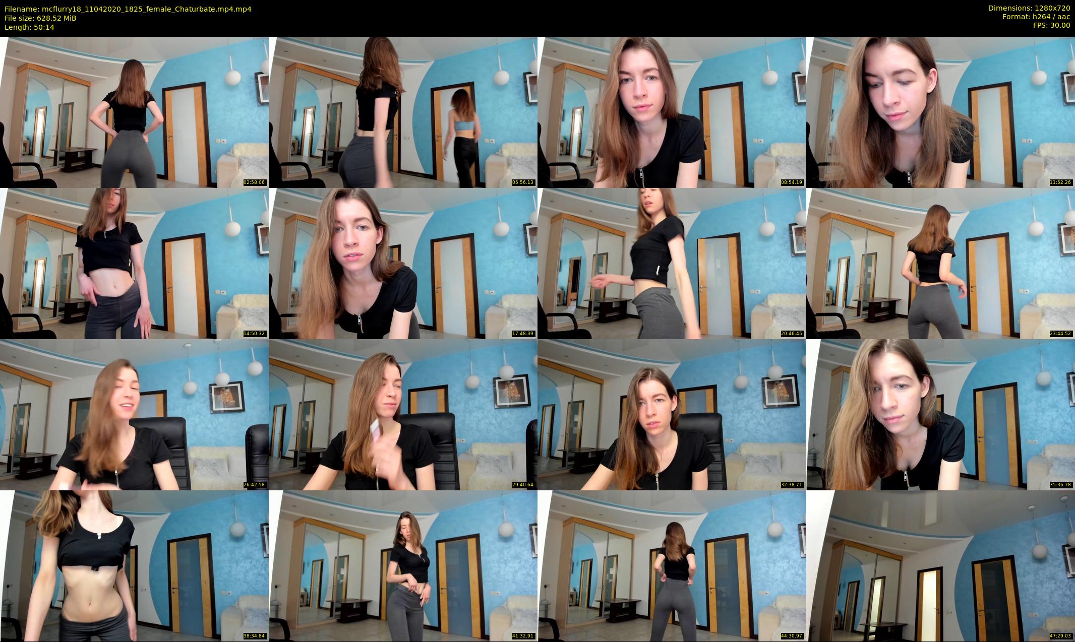mcflurry18 — 51 minute Chaturbate female cam show recording, 720p, Apr 11, 2020