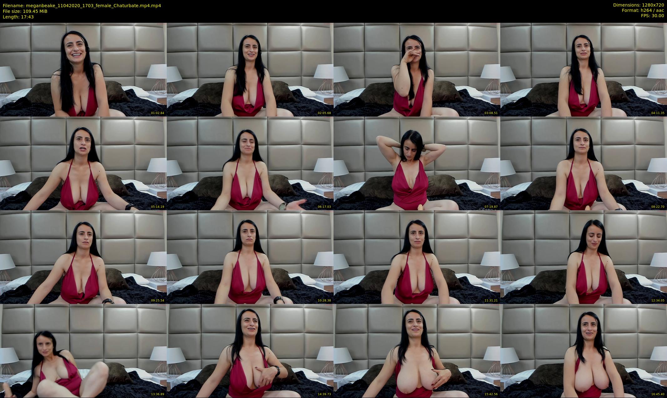 meganbeake — 18 minute Chaturbate female cam show recording, 720p, Apr 11, 2020