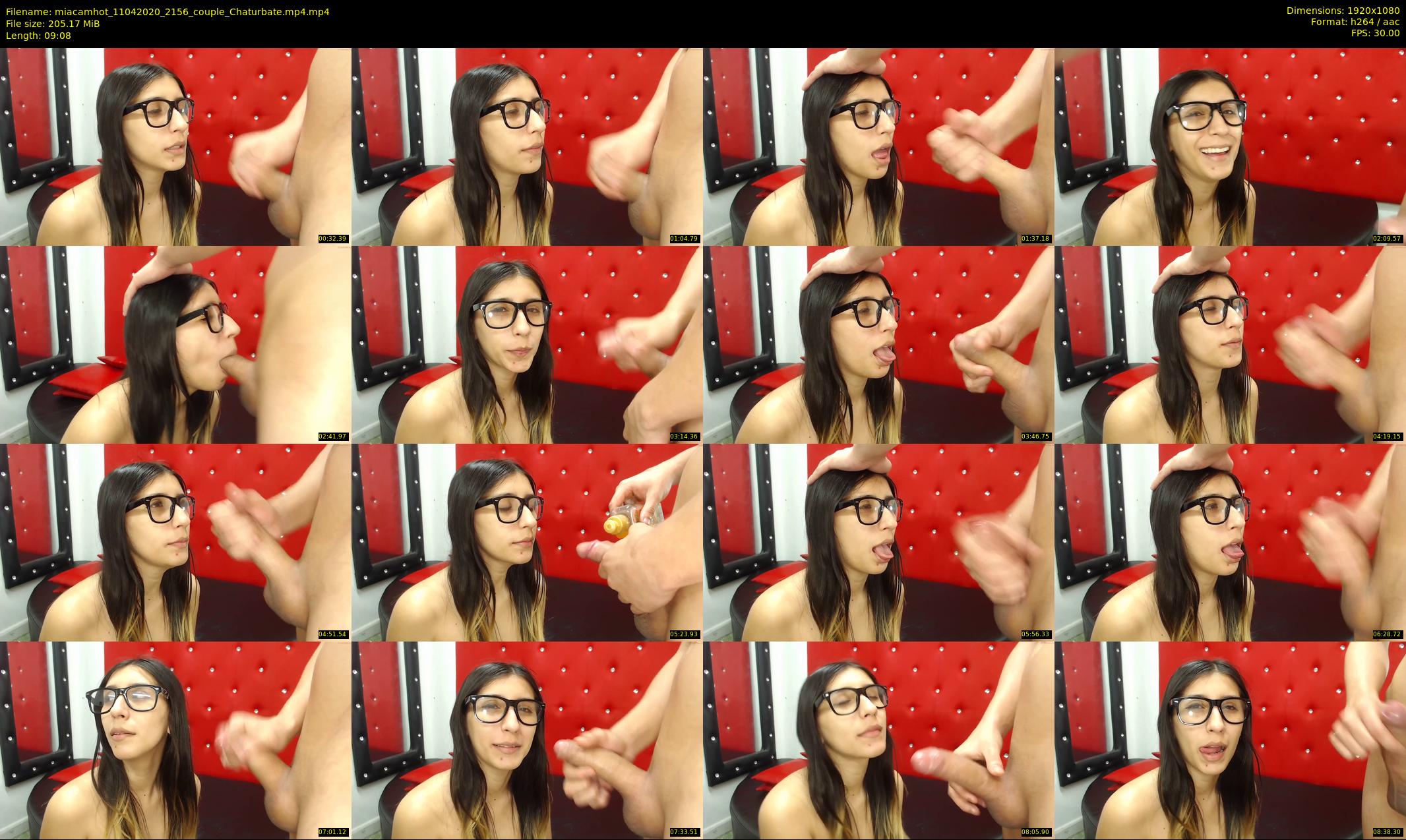 miacamhot — 10 minute Chaturbate couple cam show recording, 1080p, Apr 11, 2020