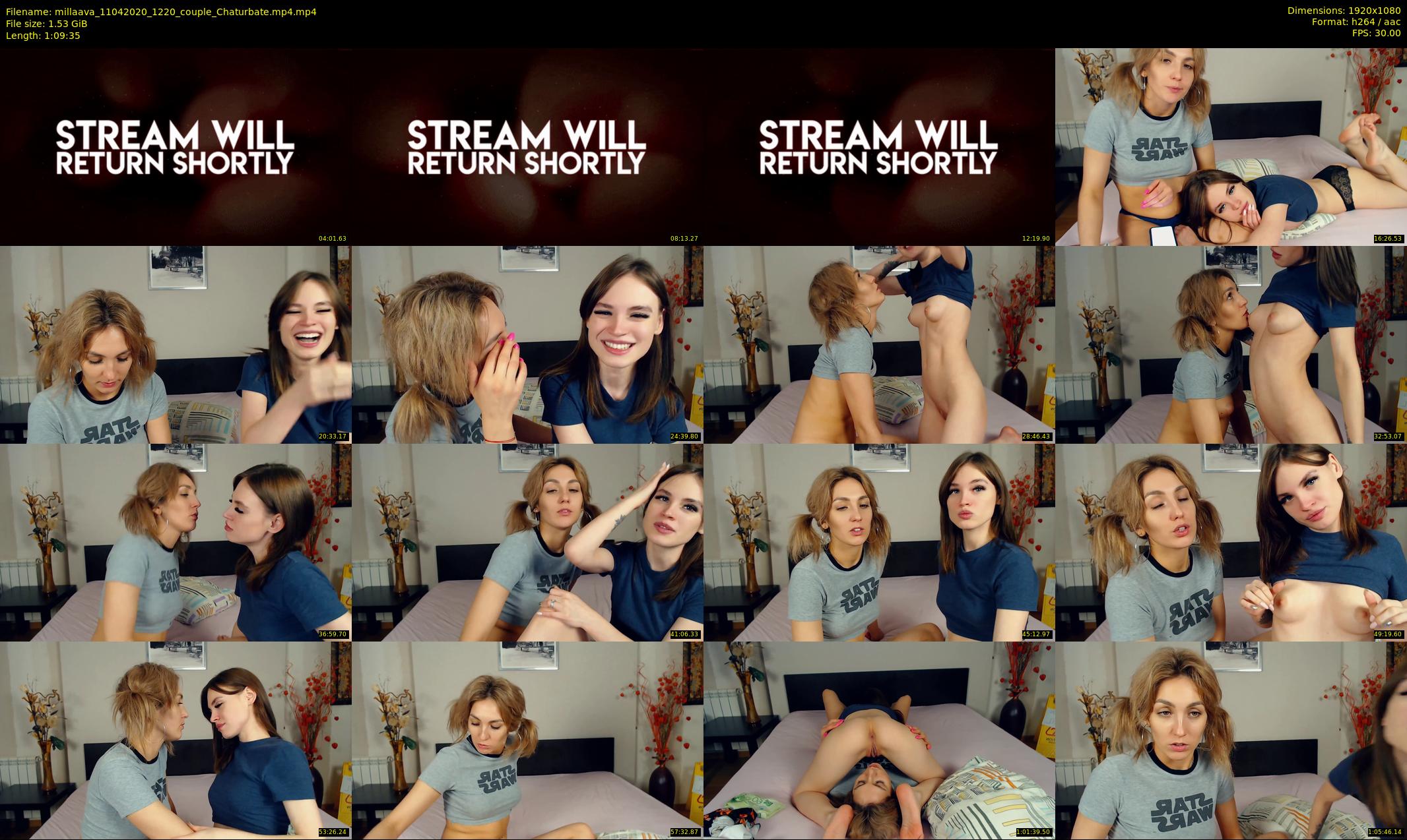 millaava — 70 minute Chaturbate female cam show recording, 1080p, Apr 11, 2020