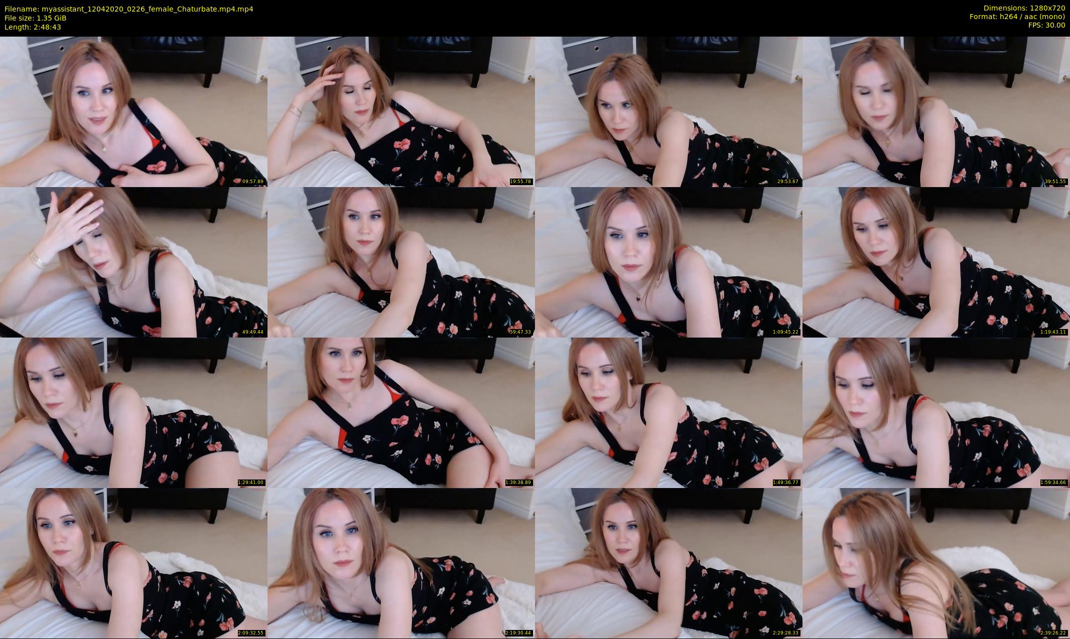 myassistant — 169 minute Chaturbate female cam show recording, 720p, Apr 12, 2020