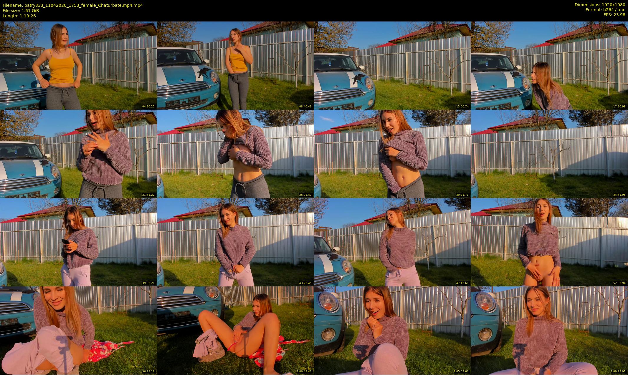 patry333 — 74 minute Chaturbate female cam show recording, 1080p, Apr 11, 2020