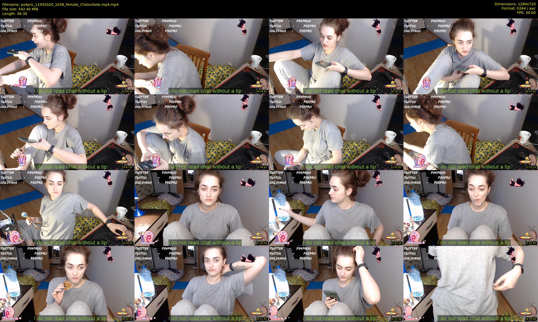 ps4pro — 37 minute Chaturbate female cam show recording, 720p, Apr 11, 2020