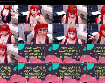 pyrowayne — 54 minute Chaturbate female cam show recording, 720p, Apr 12, 2020