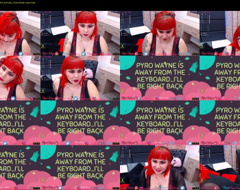 pyrowayne — 54 minute Chaturbate female cam show recording, 720p, Apr 12, 2020