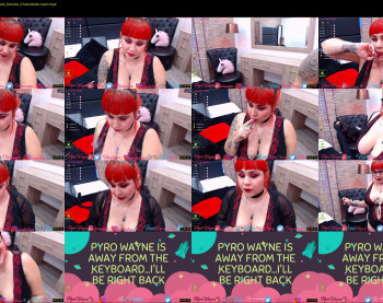 pyrowayne — 54 minute Chaturbate female cam show recording, 720p, Apr 12, 2020