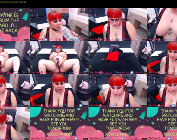 pyrowayne — 54 minute Chaturbate female cam show recording, 720p, Apr 12, 2020