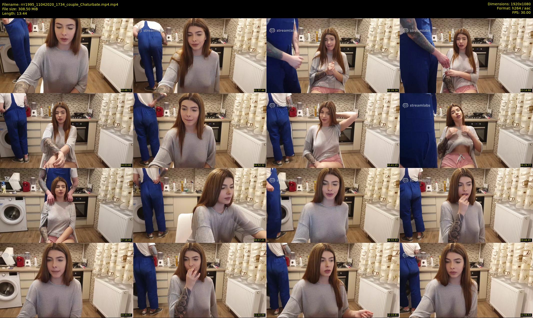 rrr1995 — 14 minute Chaturbate couple cam show recording, 1080p, Apr 11, 2020