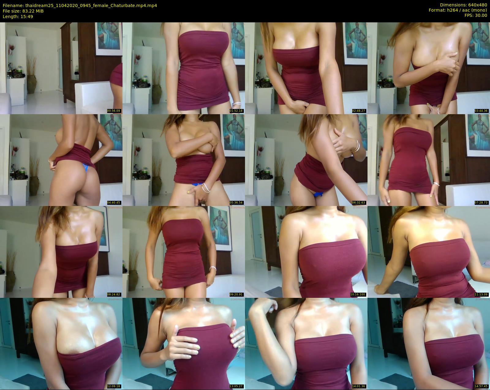 thaidream25 — 16 minute Chaturbate female cam show recording, 480p, Apr 11, 2020