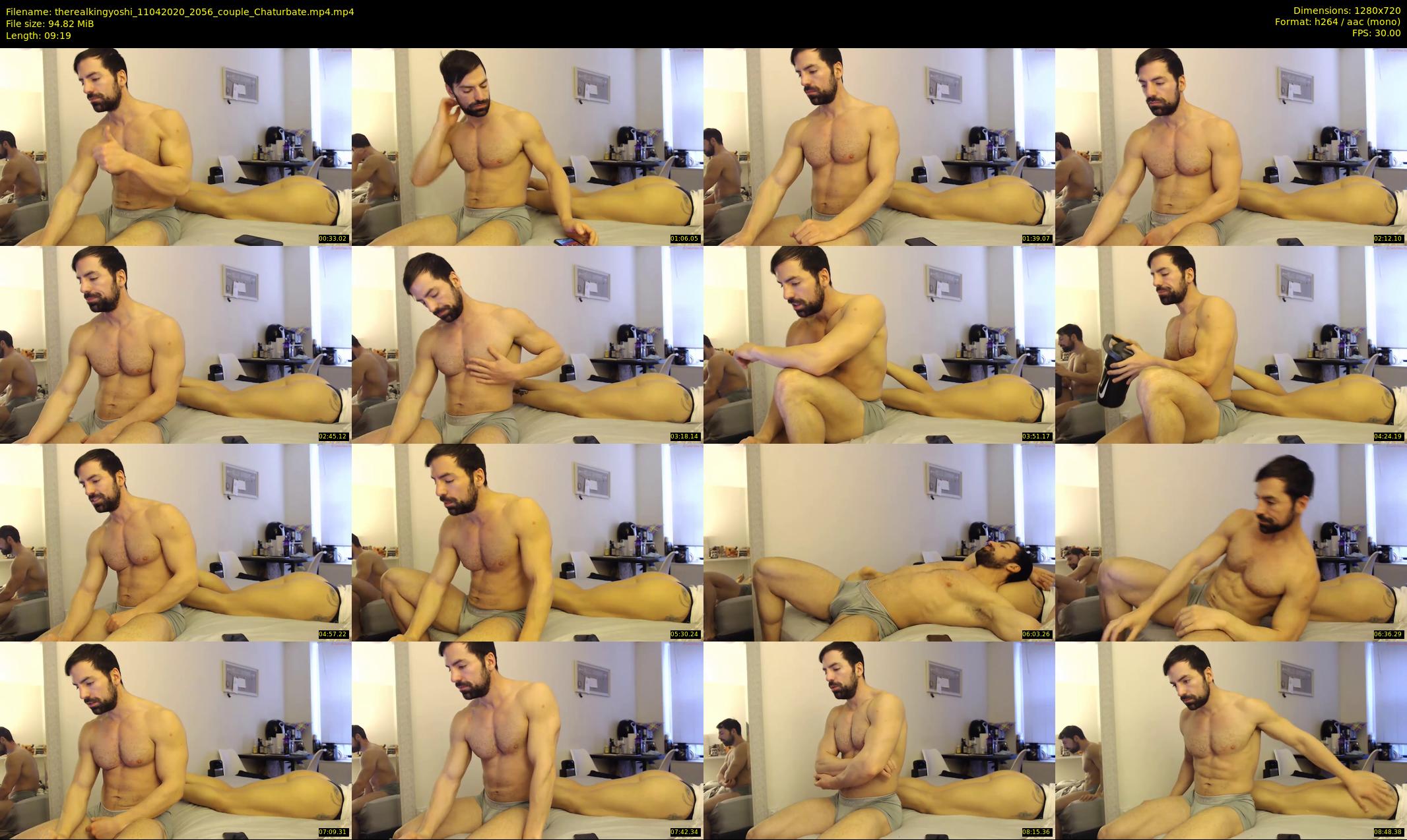 therealkingyoshi — 10 minute Chaturbate male cam show recording, 720p, Apr 11, 2020